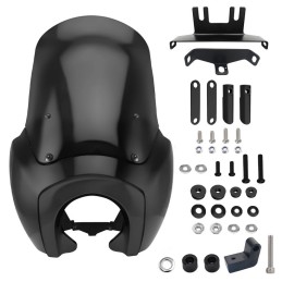 PARABREZZA CUPOLINO CLUB WARRIOR 15" DARK HARLEY DAVIDSON FXBB SOFTAIL STREET BOB 2018-24