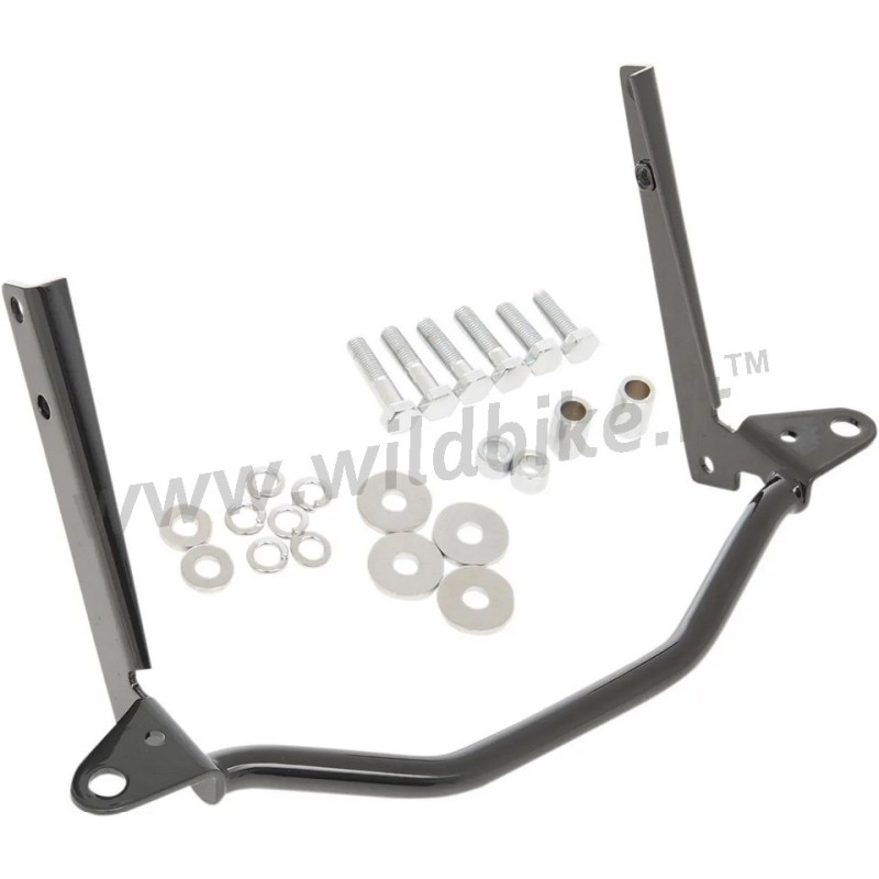 BAR COMPLETE POUR PHARES AUXILIARE NOIR OEM 57852-02A HARLEY DAVIDSON FLS SOFTAIL 00-17