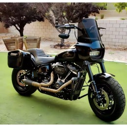 PARE-BRISE CARÉNAGE ROAD WARRIOR 15" HARLEY DAVIDSON SOFTAIL FXFB FAT BOB 2018-2024