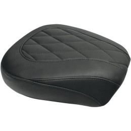 SELLE EN CUIR 2-UP MUSTANG TRIPPER™ DIAMOND NOIR HARLEY DAVIDSON FLH FLT TOURING 2008-2023