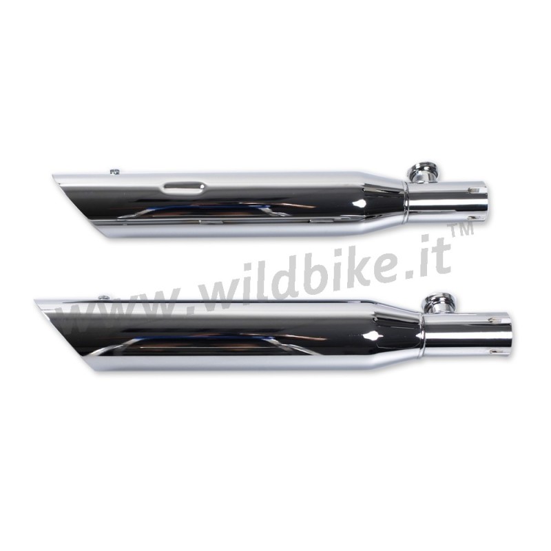 SCARICHI MARMITTE 3" SLASH DOWN REPLICA SCREAMIN EAGLE HARLEY DAVIDSON XL SPORTSTER 04-13