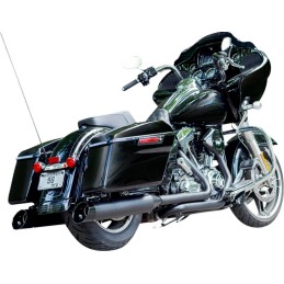 SCARICHI MARMITTE SLIP-ON S&S MK45 CUTLASS NERI HARLEY DAVIDSON FLH FLT TOURING 1995-2016