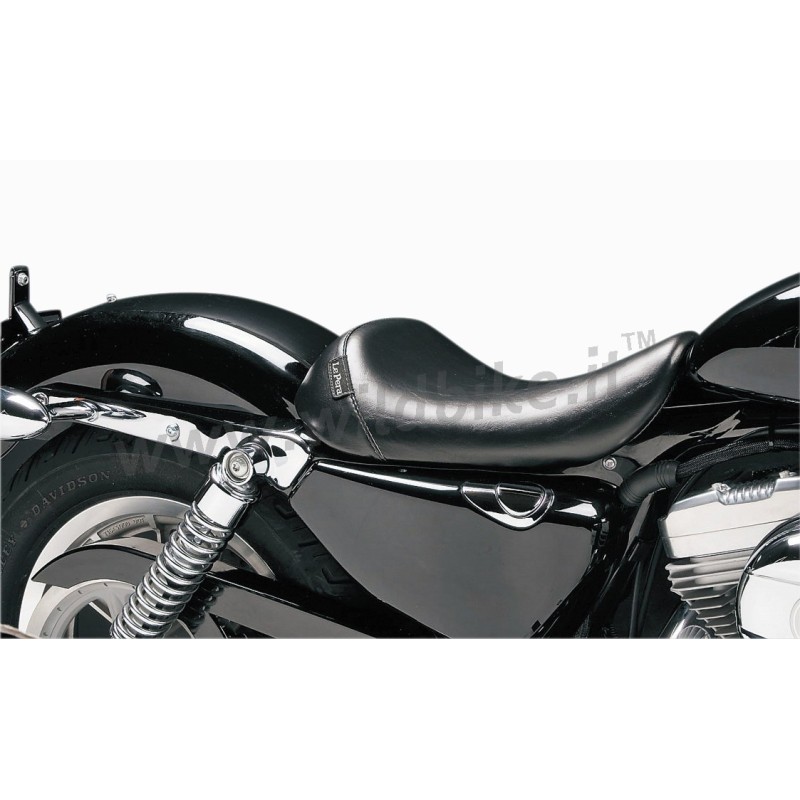 SELLA MONOPOSTO LE PERA BARE BONES SMOOTH HARLEY DAVIDSON XL SPORTSTER 2004-2021