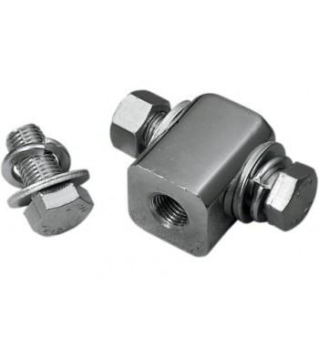 LOWER MOUNTING BLOCK FOR HEADLIGHT CUSTOM MOTORCYCLE AND HARLEY DAVIDSON