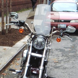 PARE-BRISE SPORTSHIELD DEL RIO 15" HARLEY DAVIDSON XL SPORTSTER 1986-2021