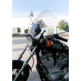 WINDSCHUTZSCHEIBEN SPORTSHIELD DEL RIO 15" HARLEY DAVIDSON XL1200 C SPORTSTER CUSTOM 2011-2021