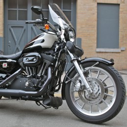 WINDSCHUTZSCHEIBEN SPORTSHIELD DEL RIO 15" HARLEY DAVIDSON XL1200 C SPORTSTER CUSTOM 2011-2021