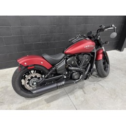 EXHAUST MUFFLER SLIP-ON 2INTO1 TAB PERFORMANCE BLACK INDIAN SCOUT 2025-2026