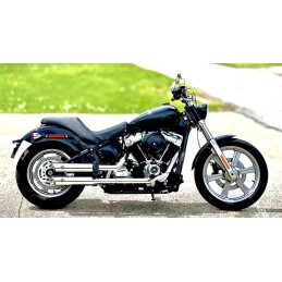 SILENCIEUX ÉCHAPPEMENTS S&S SLIP-ON RACE CHROME HARLEY DAVIDSON SOFTAIL 2108-2024