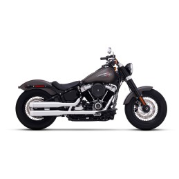 EXHAUST MUFFLERS RINEHART SLIP-ON 3.5" CHROME HARLEY DAVIDSON SOFTAIL 2018-2026