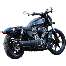 MUFFLER SLIP-ON INOX S&S GN BLACK EU APPROVED HARLEY DAVIDSON RH 975 NIGHTSTER ABS 2023-2026
