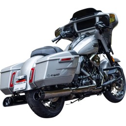 EXHAUSTS MUFFLER SLIP-ON S&S MK45 CUTLASS ECLIPSE HARLEY DAVIDSON FLH/FLT TOURING 2017-25