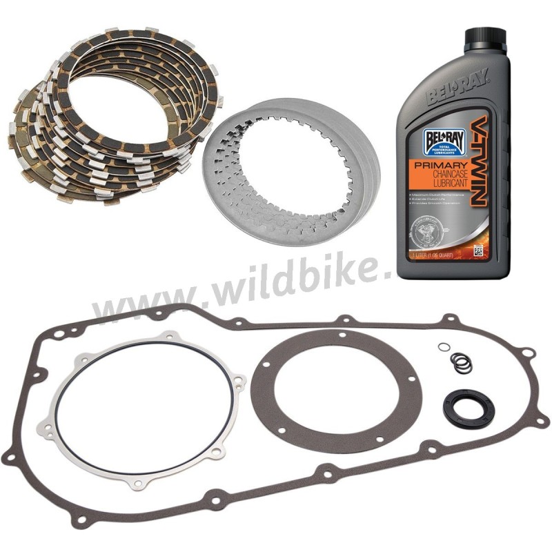 KIT DE RÉPARATION D'EMBRAYAGE KEVLAR HIGH PERFORMANCE HARLEY DAVIDSON FLH FLT TOURING 98-16