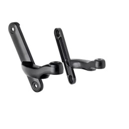 BLACK DAYMAKER LED BRACKETS SPOTLIGHT 4.5" KIT HARLEY DAVIDSON FLH TOURING 1999-23