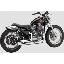 COBRA SPEEDSTER EXHAUST SYSTEM 909 3.5" CHROME HARLEY DAVIDSON XL SPORTSTER 1986-2003