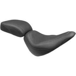SEAT COMFORT 2-UP MUSTANG TOURING WIDE HARLEY DAVIDSON FLSB SOFTAIL SPORT GLIDE 18-24