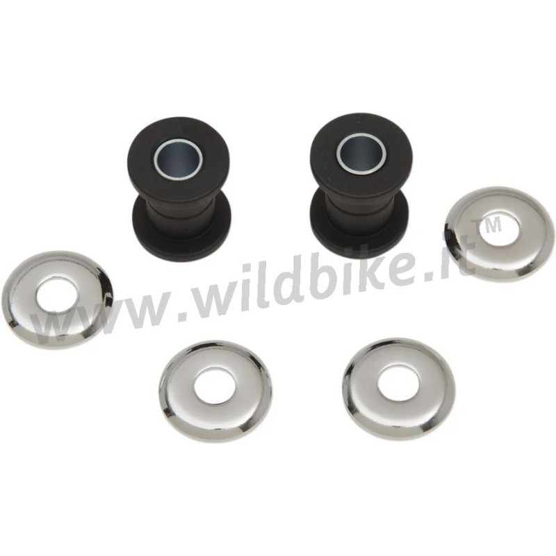 POLYURETHAN RISER BUCHSE ARLEN NESS 08-025 CHROM FÜR LENKER HARLEY DAVIDSON SOFTAIL 2018-2024