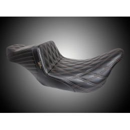 SITZ COMFORT 2-UP LE PERA TAILWHIP CHESTNUT HARLEY DAVIDSON FLSB SOFTAIL SPORT GLIDE 18-24