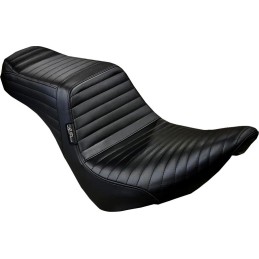 SITZ COMFORT 2-UP LE PERA TAILWHIP PLEATED HARLEY DAVIDSON FXLR SOFTAIL LOW RIDER 18-24