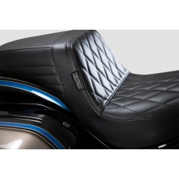 SITZ COMFORT 2-UP LE PERA KICKFLIP DIAMOND HARLEY DAVIDSON FLSB SOFTAIL SPORT GLIDE 18-24