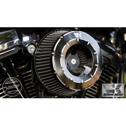 FILTRE A AIR KHROME WERKS TRACER NOIR HARLEY DAVIDSON FLH FLT TOURING 17-25