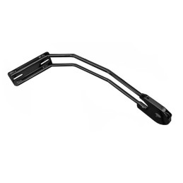 UNIVERSAL BLACK LICENSE PLATE MOUNT FOR WHEEL CUSTOM MOTORCYCLE AND HARLEY DAVIDSON