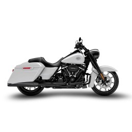 POTS D'ÉCHAPPEMENTS SLIP-ON 4.5" ZARD GA NOIR APPROUVÉ EU HARLEY DAVIDSON FLH FLT TOURING 17-24