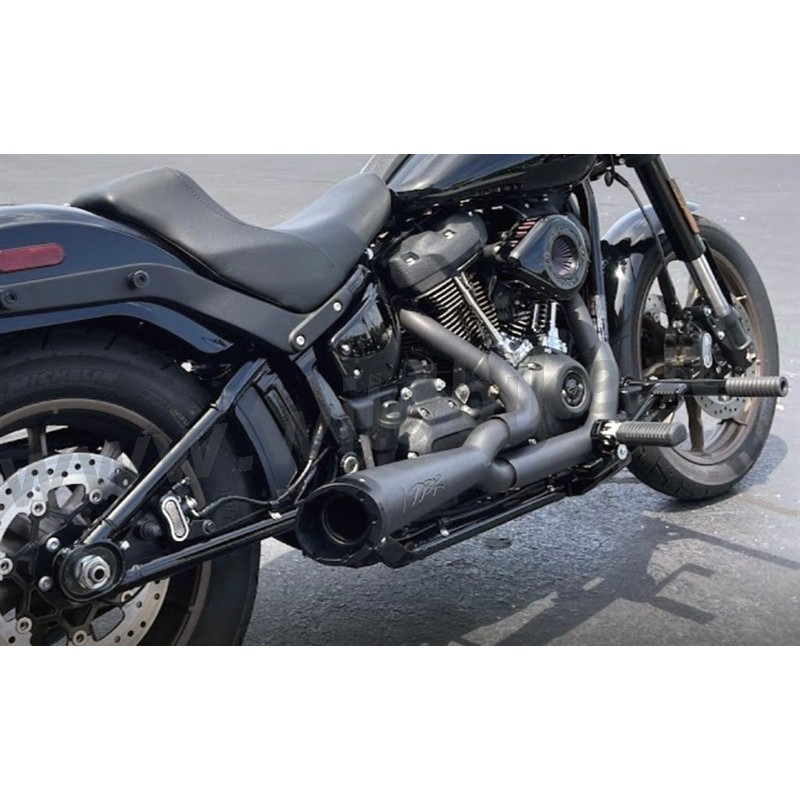 SCARICO TBR COMP 2IN1 SHORTY TURN-OUT NERO HARLEY DAVIDSON SOFTAIL FXLRS 117 LOW RIDER S 2025