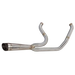 AUSPUFF 2-INTO-1 TBR SHORTY TURN-OUT INOX HARLEY DAVIDSON SOFTAIL FXBB 117 STREET BOB 2025