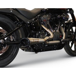 AUSPUFF 2-INTO-1 TBR SHORTY TURN-OUT INOX HARLEY DAVIDSON SOFTAIL FXLRS 117 LOW RIDER S 2025