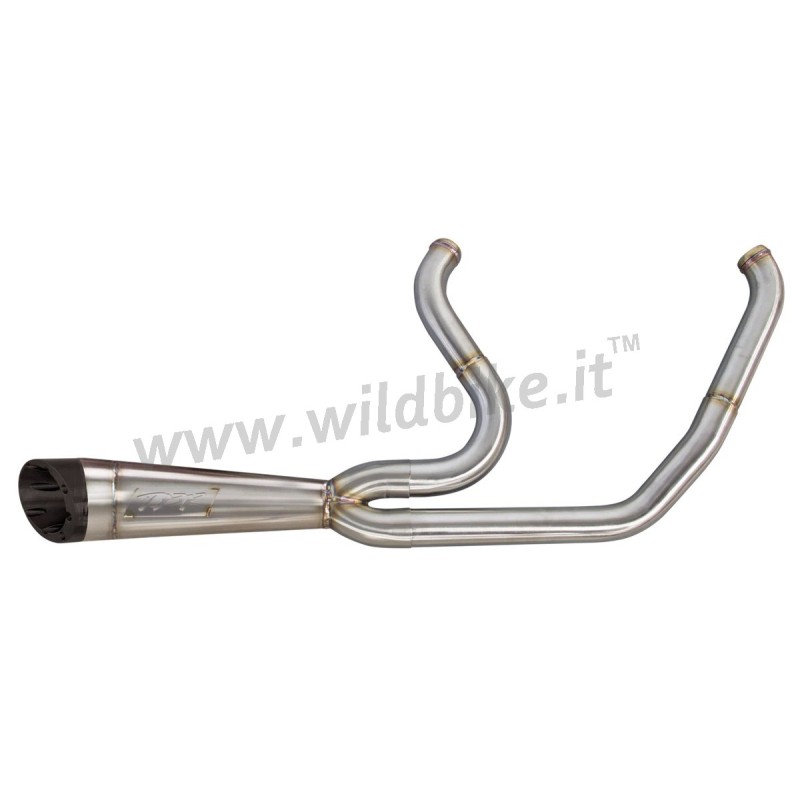 SCARICO TBR COMP 2IN1 SHORTY TURN-OUT INOX HARLEY DAVIDSON SOFTAIL FXLRS 117 LOW RIDER S 2025