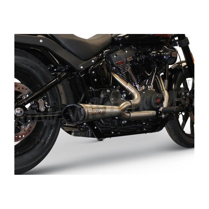 SCARICO TBR COMP 2IN1 SHORTY TURN-OUT INOX HARLEY DAVIDSON SOFTAIL FXBR 117 BREAKOUT 2025