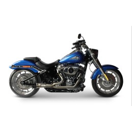 EXHAUST 2-INTO-1 TBR SHORTY TURN-OUT INOX HARLEY DAVIDSON SOFTAIL FLFBS 117 FAT BOY 2025