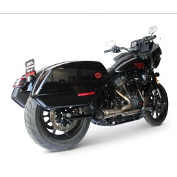 EXHAUST 2-INTO-1 TBR SHORTY TURN-OUT INOX HARLEY DAVIDSON SOFTAIL FXLRST 117 LOW RIDER ST 2025