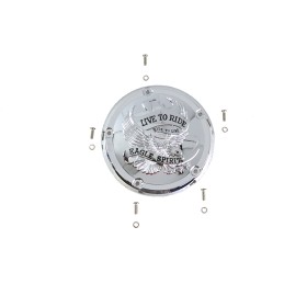 COPERCHIO FRIZIONE EAGLE SPIRIT LIVE TO RIDE CROMATO HARLEY DAVIDSON SOFTAIL 2018-2024