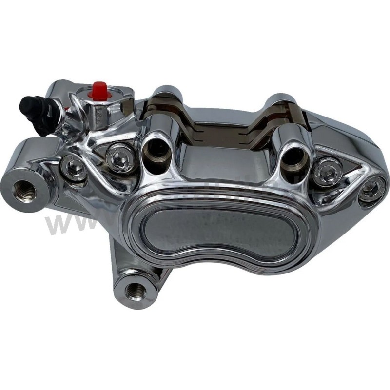 CHROME FRONT BRAKE CALIPER HIGH PERFORMANCE HARLEY DAVIDSON SOFTAIL 2015-2025
