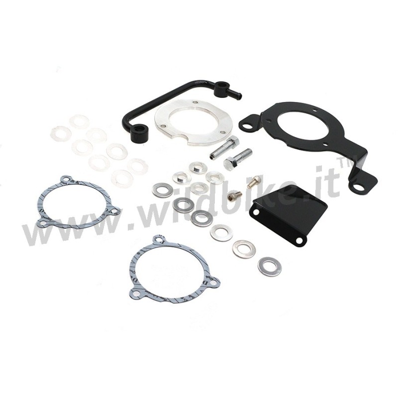 EFI LUFTFILTERHALTER-KIT SCHWARZ HARLEY DAVIDSON SOFTAIL 2018-2024