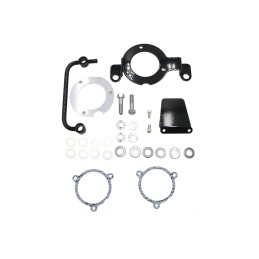 KIT DE SUPPORT NOIR DE FILTRE À AIR EFI HARLEY DAVIDSON SOFTAIL 2018-2024