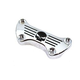 SKULL RISER OBERE KLEMME CHROM FÜR LENKER HARLEY DAVIDSON