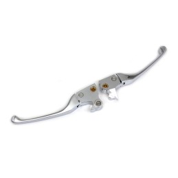 CHROME ADJUSTABLE LEVERS SET HARLEY DAVIDSON XL SPORTSTER 2004-2013