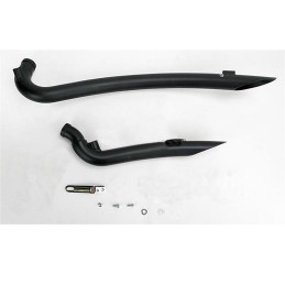 SCARICHI BASSANI SWEEPER RADIAL 2IN2 NERI HARLEY DAVIDSON XL SPORTSTER 2007-2013