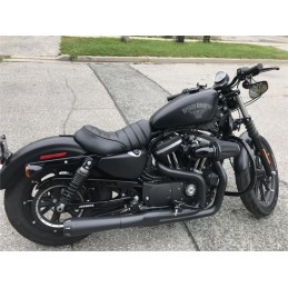 EXHAUST 2INTO1 BASSANI MEGAPOWER BLACK HARLEY DAVIDSON XL SPORTSTER 2014-2022