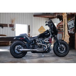 AUSPUFFSYSTEM 2IN1 S&S SUPER STREET RACE INOX HARLEY DAVIDSON SOFTAIL 2018-2024