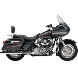SYSTÈME DE COLLECTEUR COBRA TRUE DUALS CHROME HARLEY DAVIDSON FLH FLT TOURING 1995-2006
