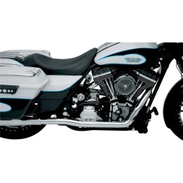 SYSTÈME DE COLLECTEUR VANCE & HINES DRESSER DUALS CHROME HARLEY DAVIDSON FLH FLT TOURING 1995-2008