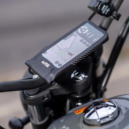 UNIVERSALHALTERUNG UND HALTERUNGSSET SPC+ LT CASE FÜR IPHONE UND SMARTPHONE MOTORRADLENKER