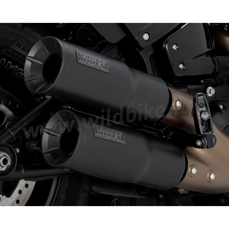AUSPUFFANLAGEN SLIP-ON VANCE & HINES HI-OUTPUT HARLEY DAVIDSON SOFTAIL FXFB FAT BOB 2018-2024