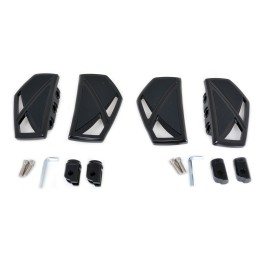 KIT PEDANE COMFORT PHANTOM CONDUCENTE/PASSEGGERO NERE HARLEY DAVIDSON SOFTAIL 2018-2025