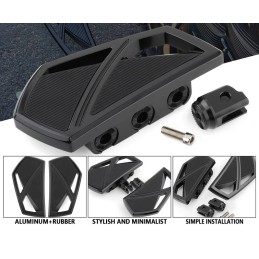 KIT BLACK FLOORBOARDS COMFORT PHANTOM DRIVER/PASSENGER HARLEY DAVIDSON SOFTAIL 2018-2025