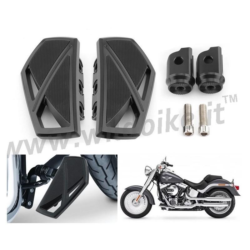 KIT PEDANE COMFORT PHANTOM CONDUCENTE NERE HARLEY DAVIDSON SOFTAIL 2018-2025